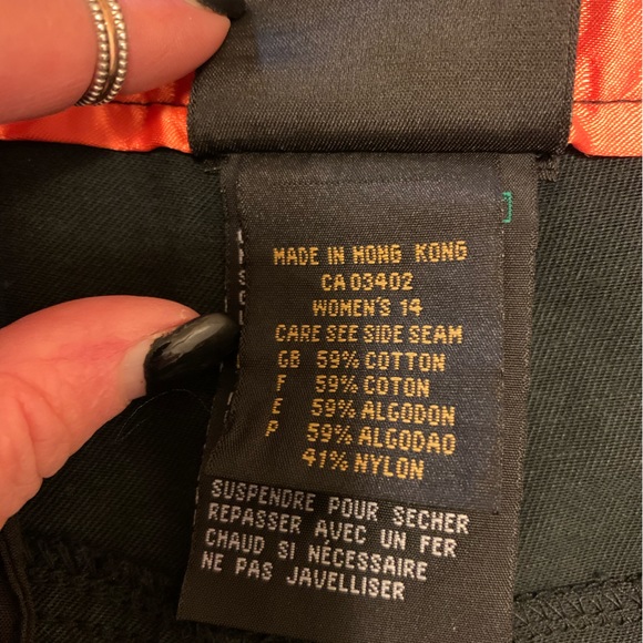 Women’s size 14 Harley Davidson black riding pants. - Picture 5 of 5